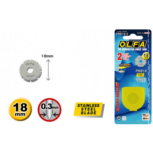 OLFA 2pcs Spareblade (18mm)