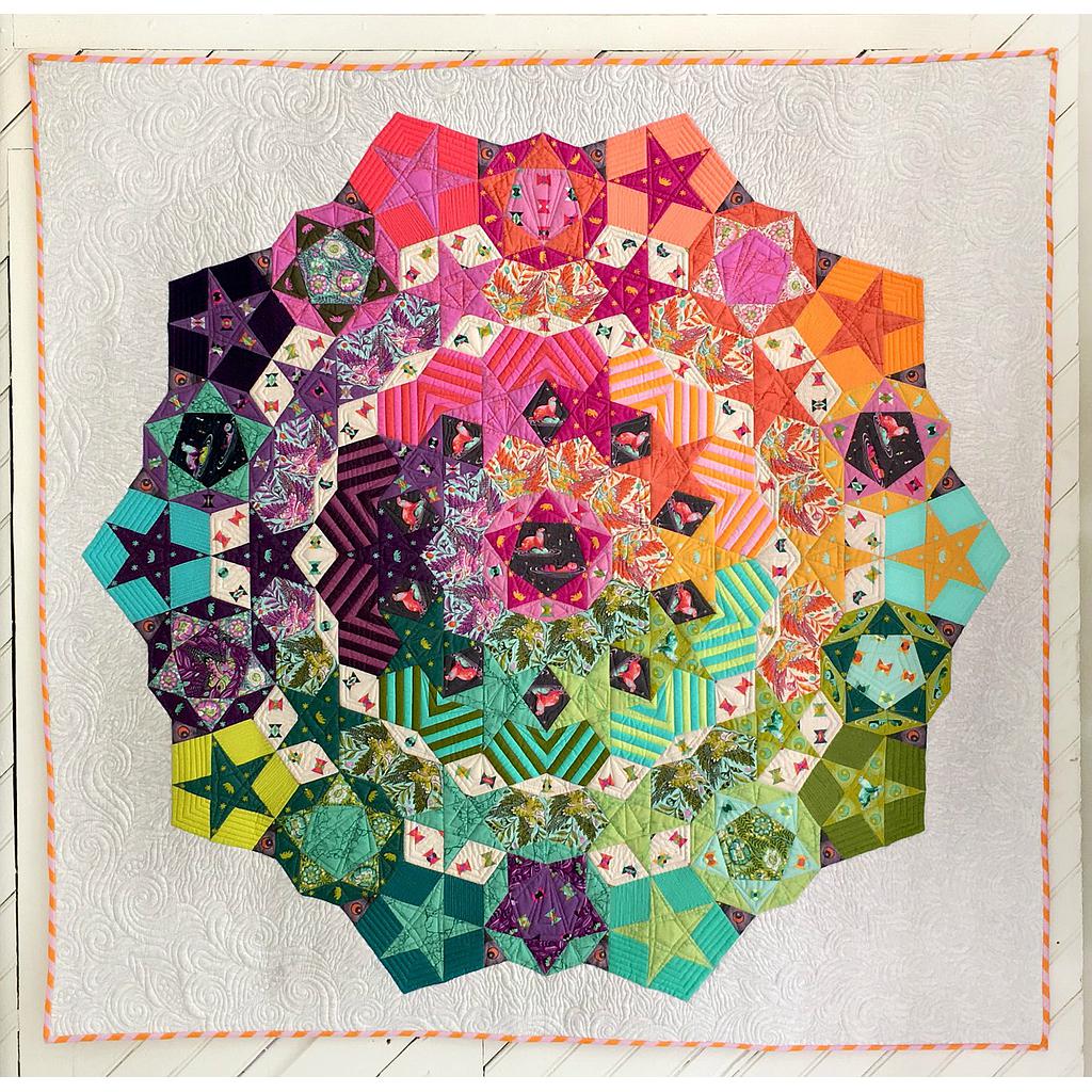 Paper Piece Pack and Pattern Tula Nova (56"x56") 