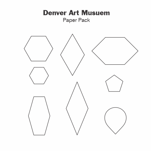 Denver Art Museum Quilt - Paper Pack, by Brigitte Giblin