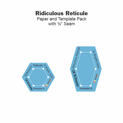 Ridiculous Reticule - Paper and Template Pack, by Brigitte Giblin
