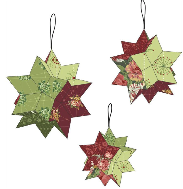 MORAVIANSTAR-COMBO, Moravian Star by Paper Pieces®, Pattern + Paper Pieces