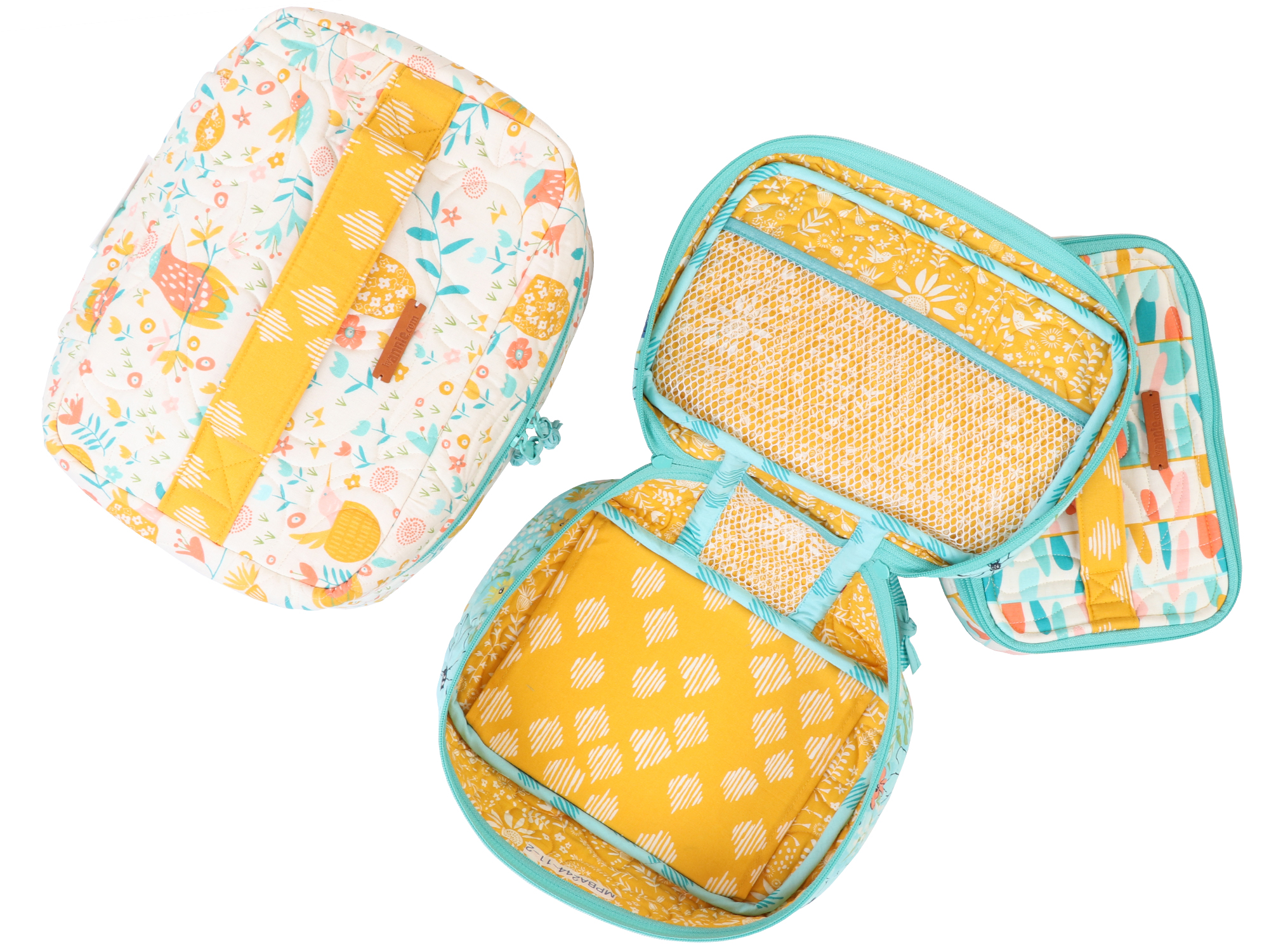 PBA244, All Aboard! Train Case Trio, Byannie Patterns