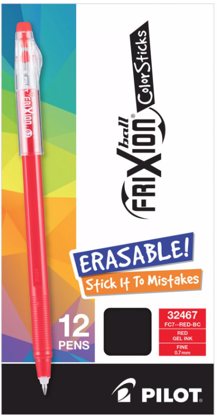 Frixion Colorstick Red (Fine 0.7mm)