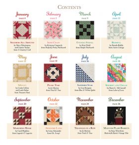 C155, 2022 That Patchwork Place Quilt Calendar (7/21)