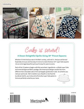 B1579, Moda Bake Shop - Did Someone Say Cake? - A Dozen Quilts from 10" Layer Cake Squares