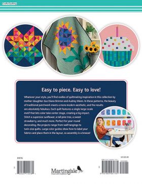 B1576, Piece & Love - 11 Fun, Easy-to-Sew Quilts