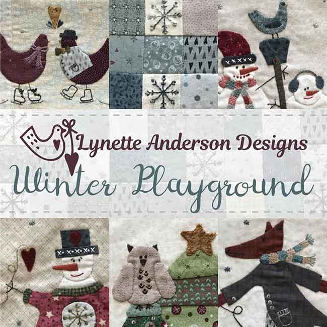 Pattern, Set (6 in total) Winter Playground