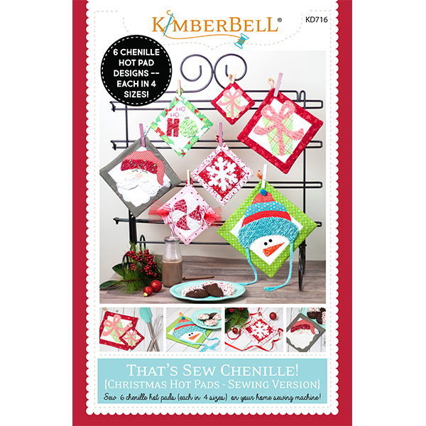 That's Sew Chenille: Christmas Hot Pads Pattern Sewing Booklet