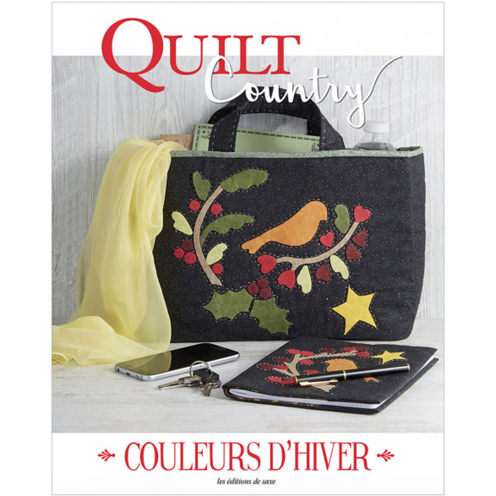 QUILT COUNTRY N° 63 - COULEURS D'HIVER