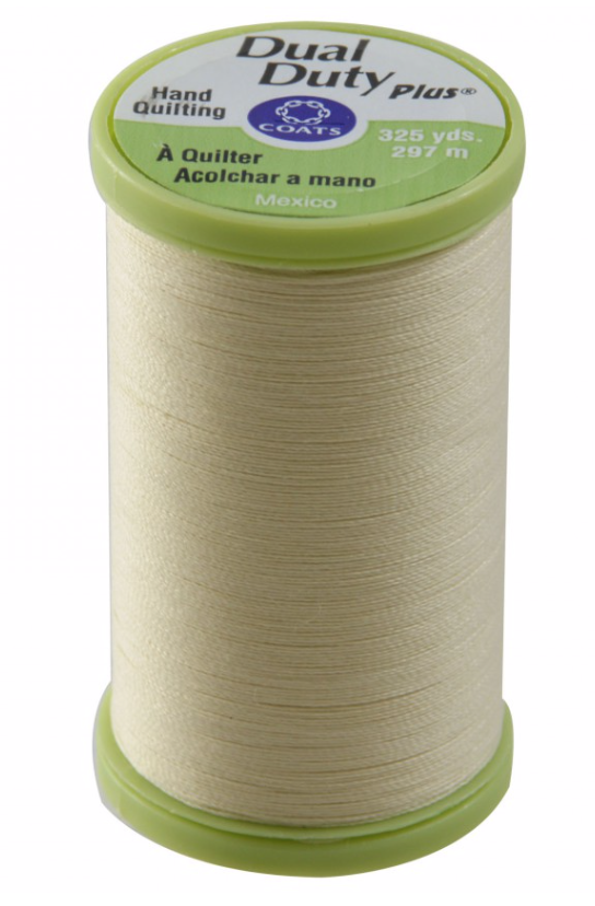 CAC960-8020, Dual Duty Plus Hand Quilting: 325 yds Cream
