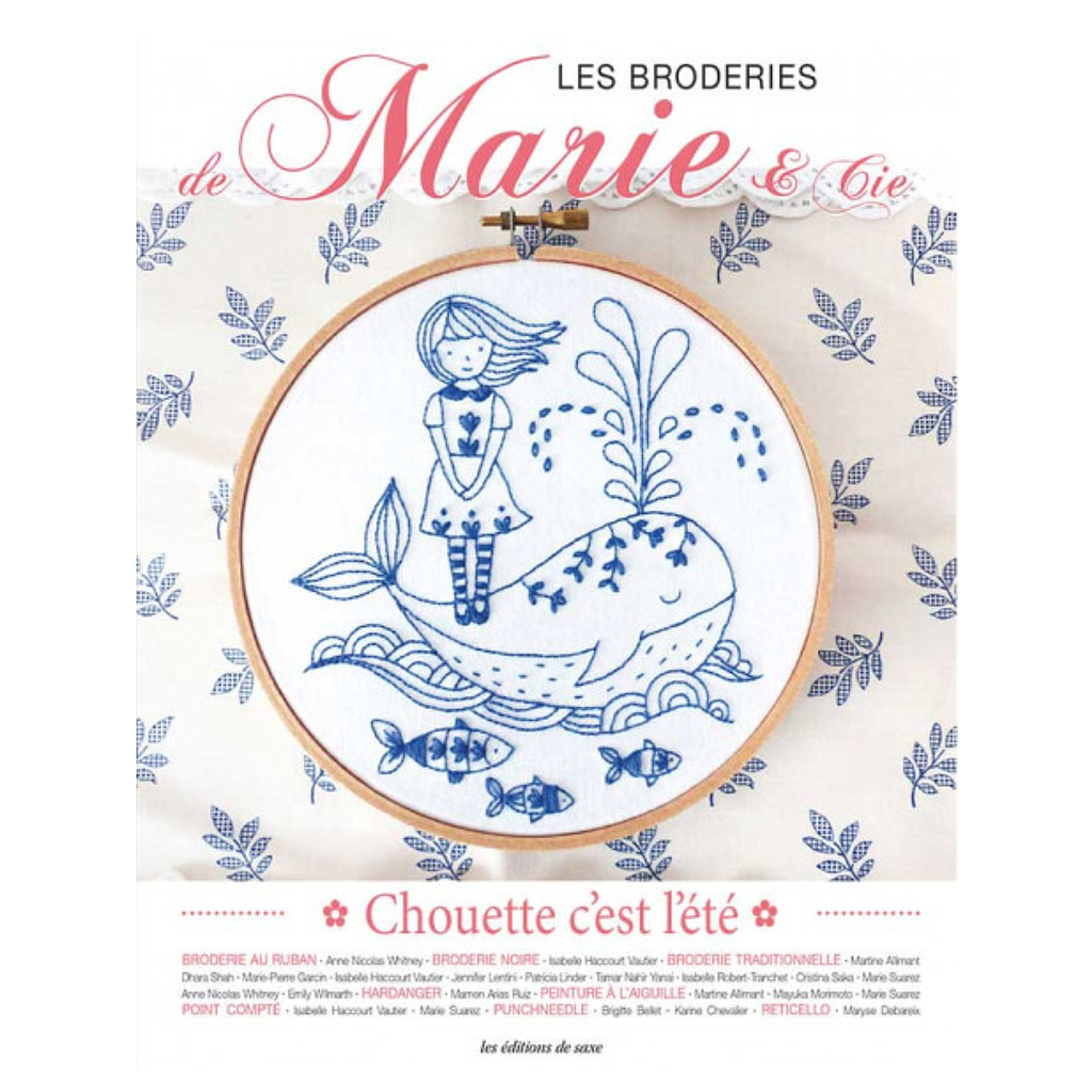 MET15, LES BRODERIES DE MARIE & CIE N°15, CHOUETTE C'EST L'ÉTÉ