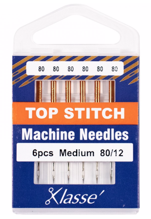 TACAA5118-080, Klasse Topstitch Needles, sz 80/12
