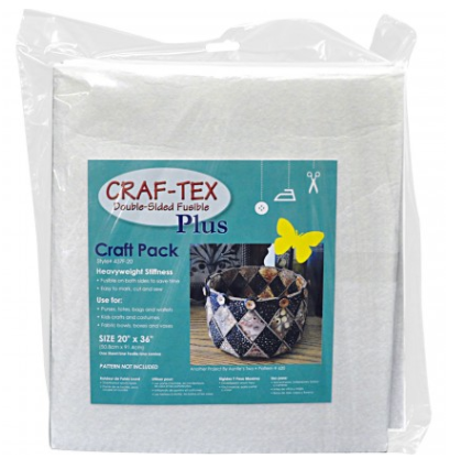 BOS437F-20, Bosal, Craf-Tex Plus Double Sided Fusible Interfacing Craft Pack 20” x 36”