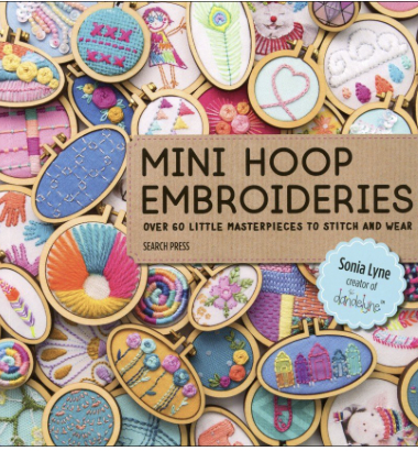 SEP16650, Mini Hoop Embroideries by Sonia Lyne creator of Dandelyne