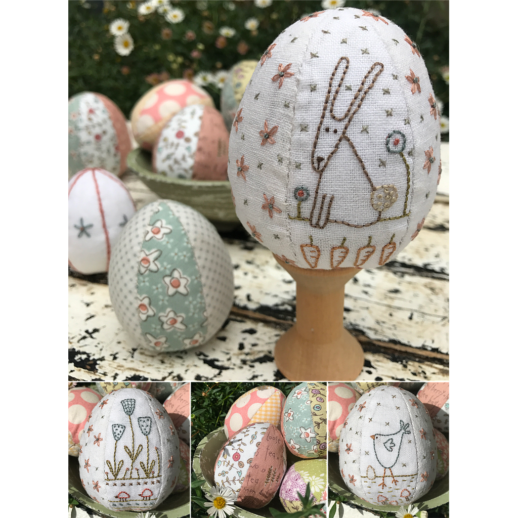 F077, Easter Eggs Galor, pattern (english) by Hatched and Patched