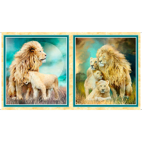 RSD-PANEL, QT28912-QS, Lion's Pride (60 x 105 cm)