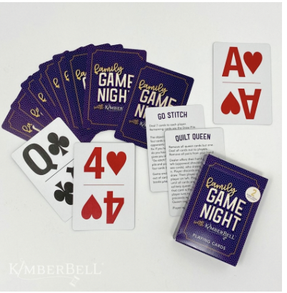 KIDKDMR108, Family Game Night Playing Cards, by KimberBell 