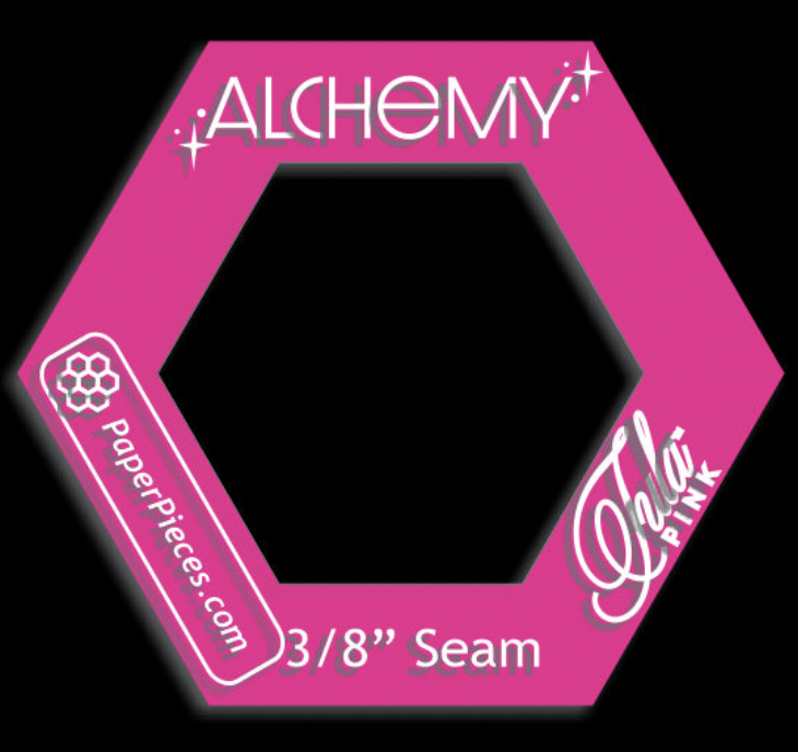 ALCHEMY-WIND038, Acrylic Template 3/8" Windowed for Alchemy by Tula Pink