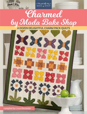 B1614, Charmed by Moda Bake Shop, a dozen delightful charm pack quilts
