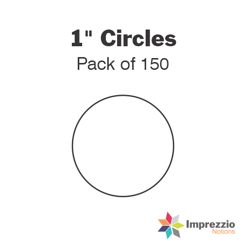 1" Circle Papers - Pack of 150