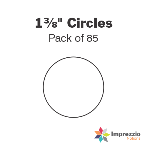 1⅜" Circle Papers - Pack of 85