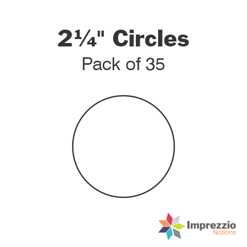 2¼" Circle Papers - Pack of 35