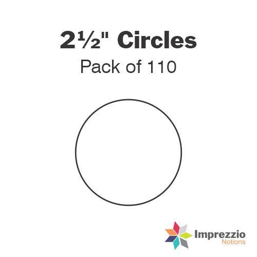2½" Circle Papers - Pack of 110