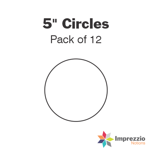 5" Circle Papers - Pack of 12