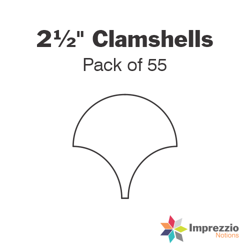 2½" Clamshell Papers - Pack of 55