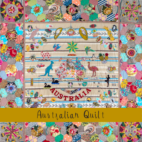 Australian Quilt Australian Quilt - Paper and Template Pack ¼" Seam, by Brigitte Giblin