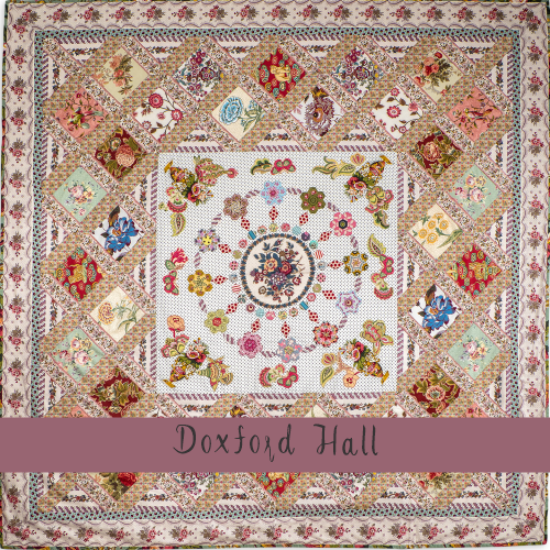 Doxford Hall - Paper and Hand Piecing iSpy Template Pack, by Brigitte Giblin