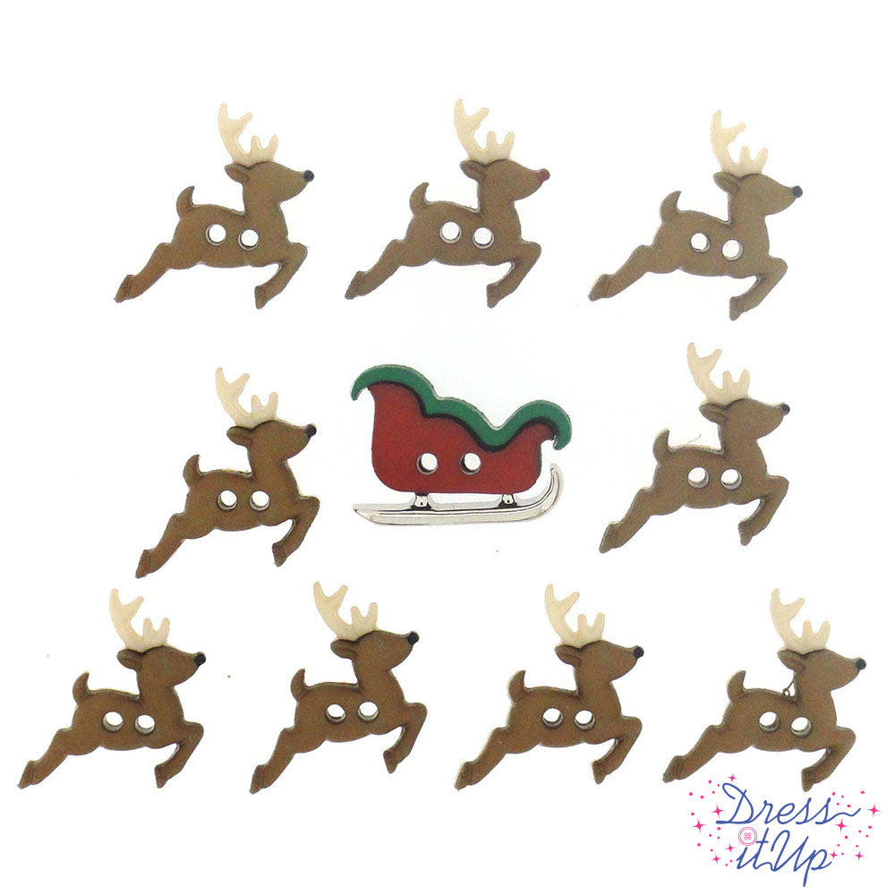 Sew Cute Sleigh / Reindeer