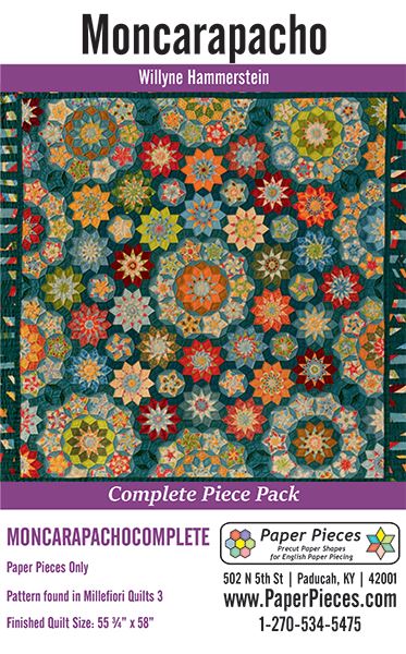 MONCARAPACHO-COMPLETE, Complete Piece Pack Includes ALL the Pre-Cut Papers, approximately 2178 pieces