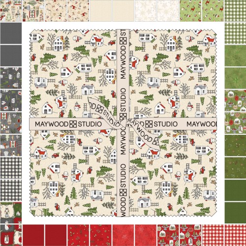 SQ-MASHOHO, 10" Squares (42pc), Homemade Holidays by Kris Lammers (6/24)