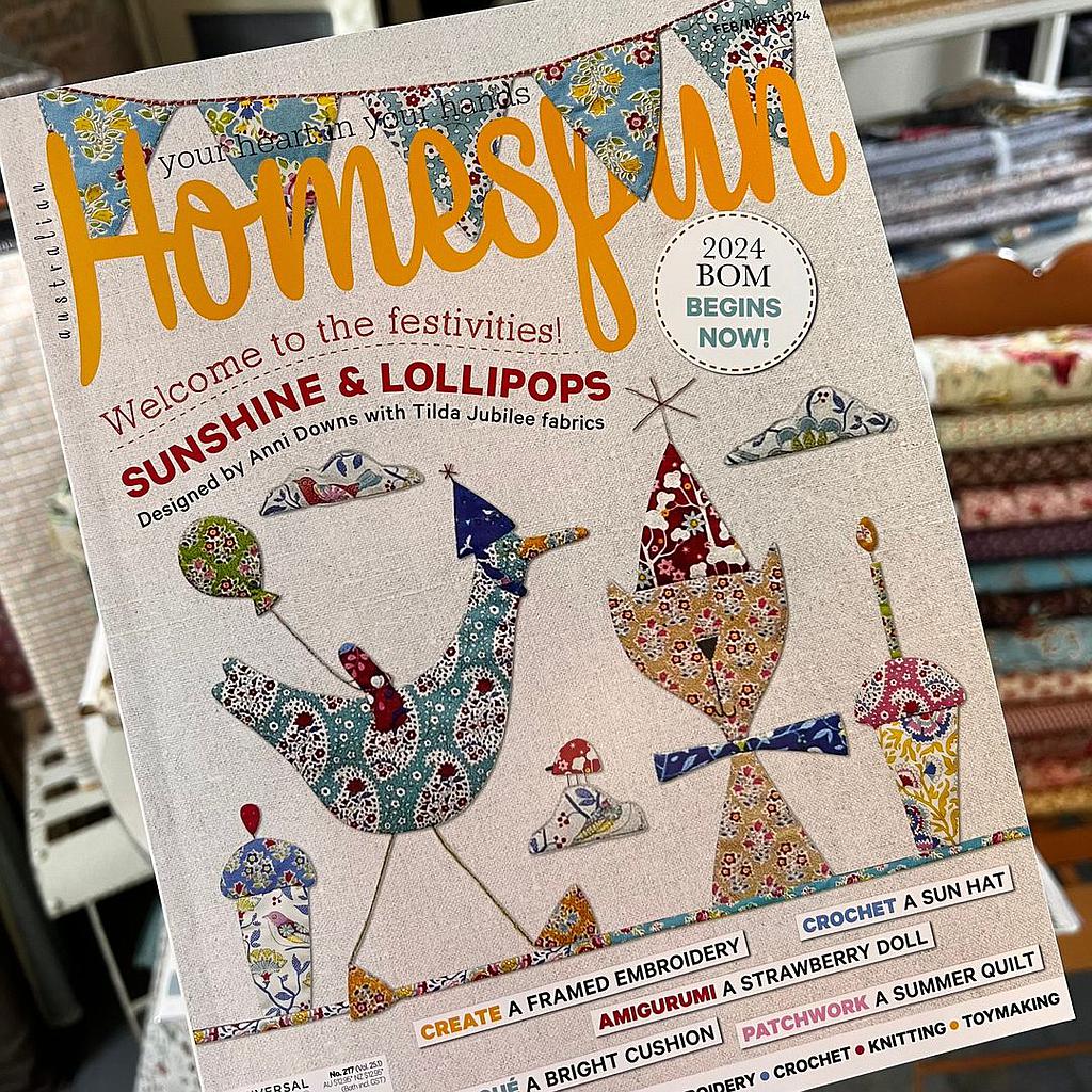 Homespun 25-01, Homespun Issue February 2024 (Bi-monthly)