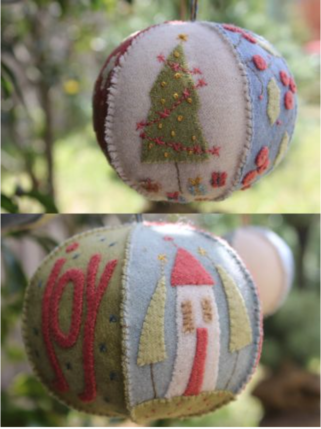 HP-F051, Pattern, Joyful Christmas Bauble by Anni Downs
