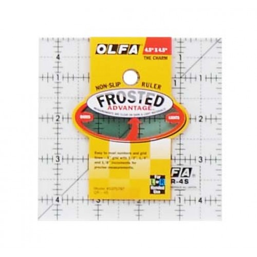 OLFA Frosted Quiltruler (4.5"x4.5")