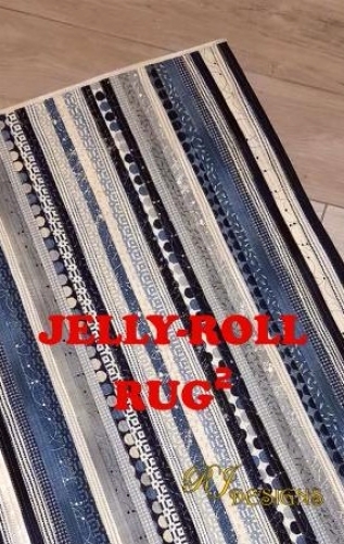 Jelly Roll Rug Squared by Roma Lambson Pattern (English)