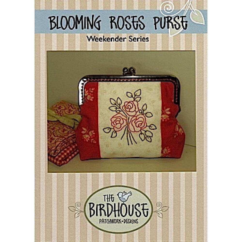 TBH-D217, Blooming Roses Purse Pattern