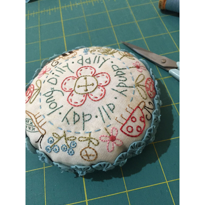 TBH-D340, Dilly Dally Pincushion Pattern