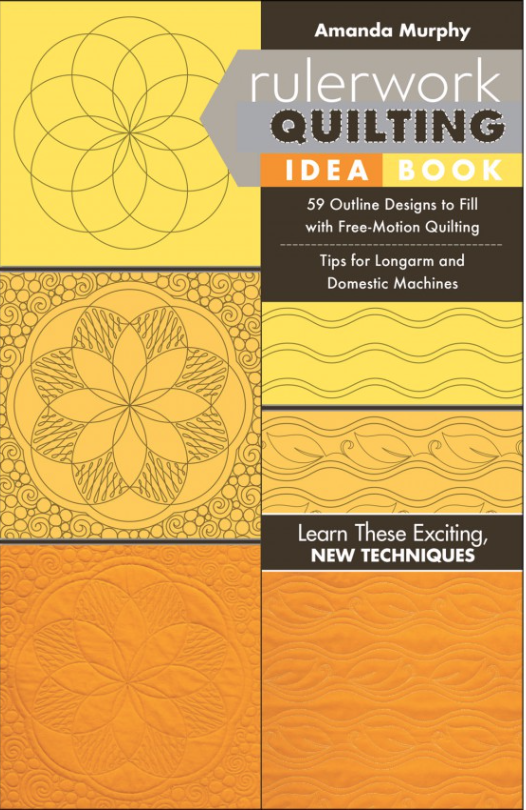 11269, Rulerwork Quilting Idea Book by Amanda Murphy