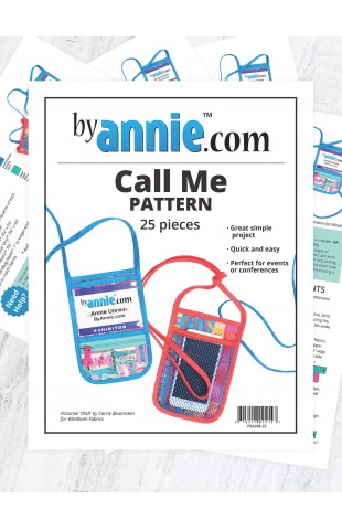 PBA288-25, Pattern, Call Me - Pack of 25  (English) ByAnnie