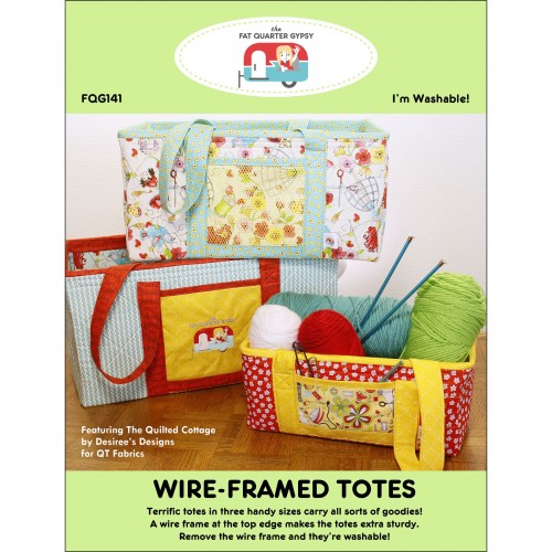 Pattern, Wire-Framed Totes (English)