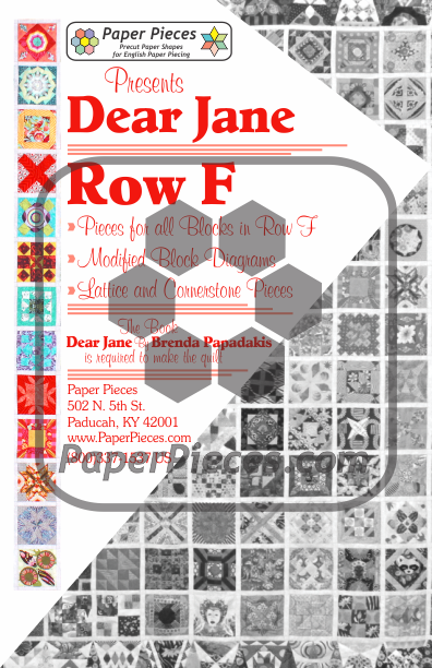 Dear Jane, Row E Pack