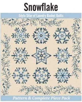 PP-PATS12-0, Paper Piece Snowflake Pattern Only
