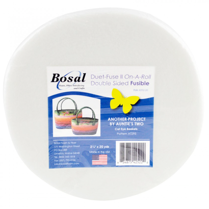 	BOS4252-20, Duet-Fuse II On-A-Roll Double Sided Fusible 2-1/4" x 20 yards