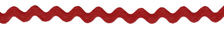 Red Ric Rac (0.5", 125mm) - 24 YDS