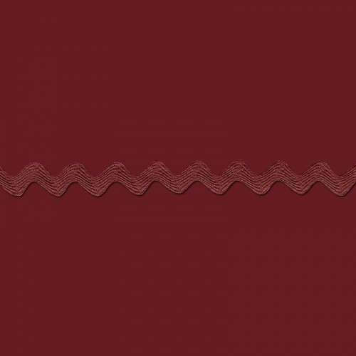 GAN765041-185, Barn Red Ric Rac (0.625", 150mm) - 24 YDS