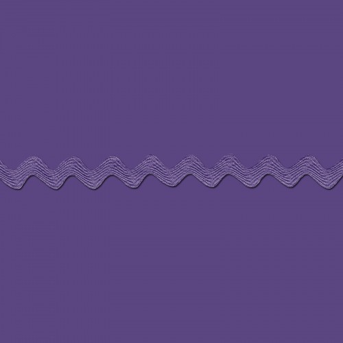 GAN765041-465, Purple Ric Rac (0.625", 150mm) - 24 YDS