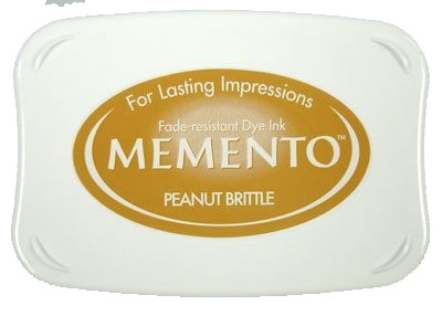 ME-802, Peanut Brittle Ink Pad 10 x 6 cm - Memento